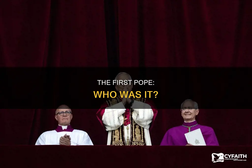 who was the first catholic pope