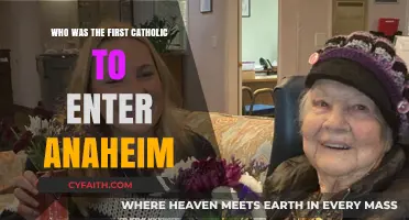 Anaheim's Catholic Pioneer: Unveiling the First Devout Visitor