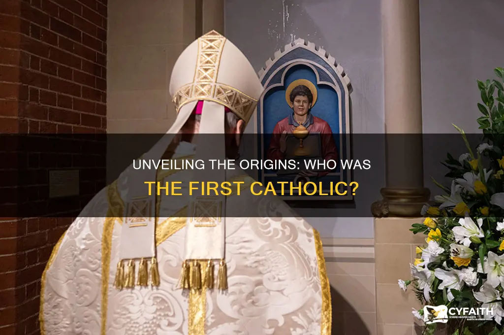 who was the first catholic