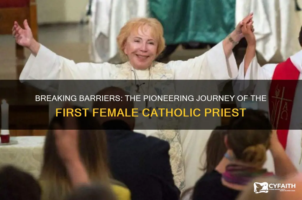 who was the first female catholic preist