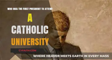 First Catholic University Graduate to Become U.S. President