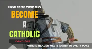 The First Teutonic King's Conversion to Catholicism: A Historical Overview