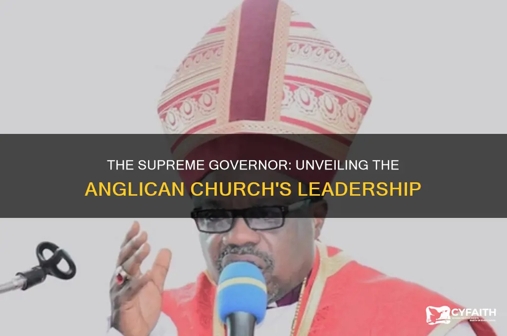 who was the head of the anglican church