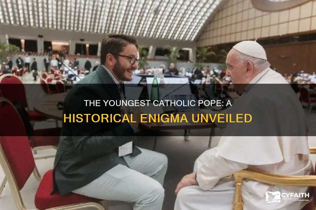 who was the youngest catholic pope