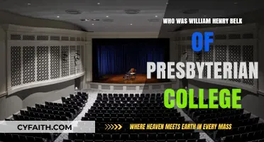 William Henry Belk: Unveiling the Legacy of Presbyterian College