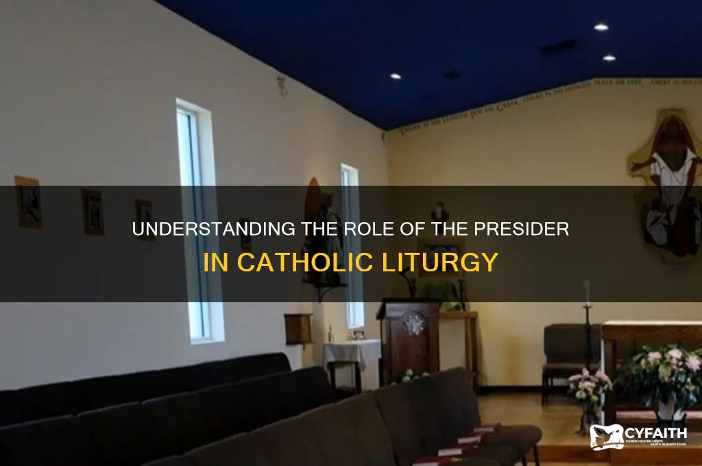 who we call presider in catholic