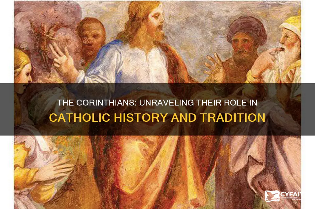 who were the corinthians catholic answers