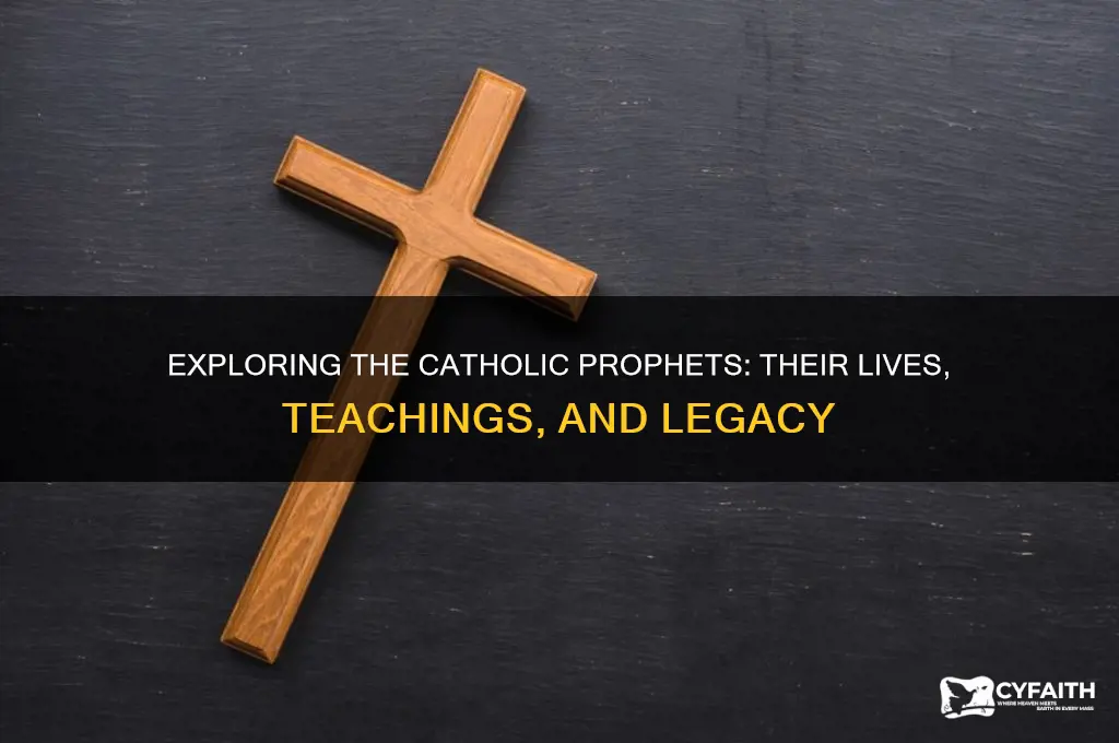 who were the prophets catholic