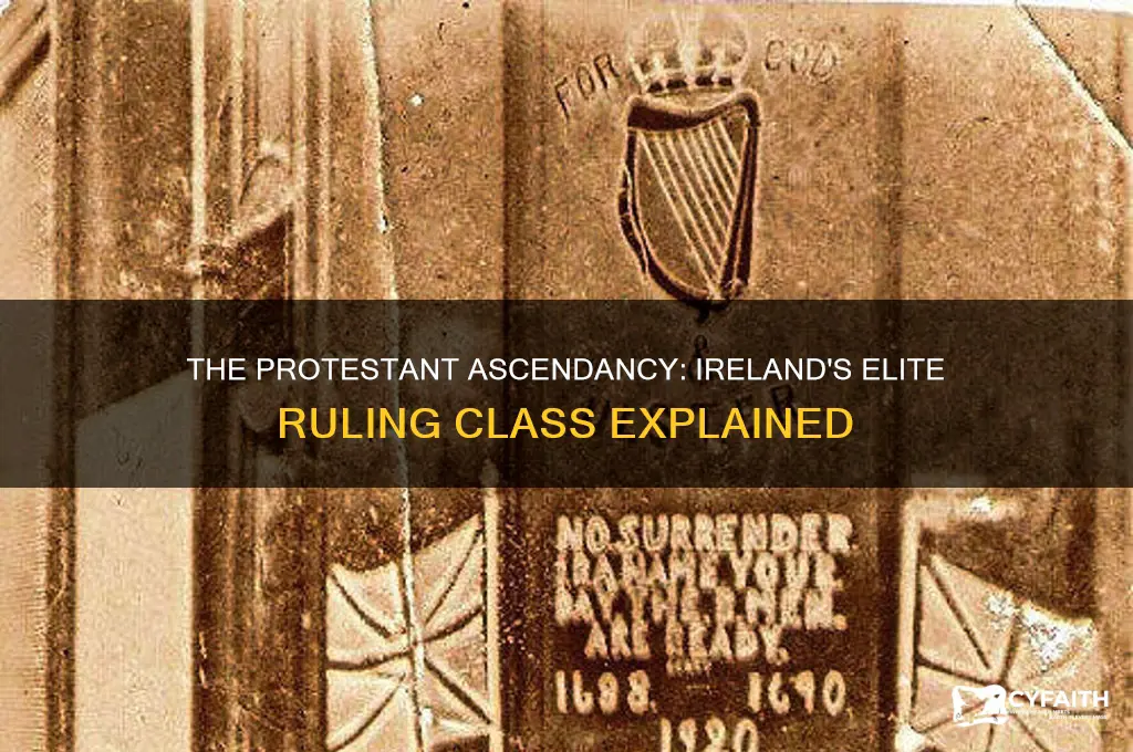 who were the protestant ascendancy