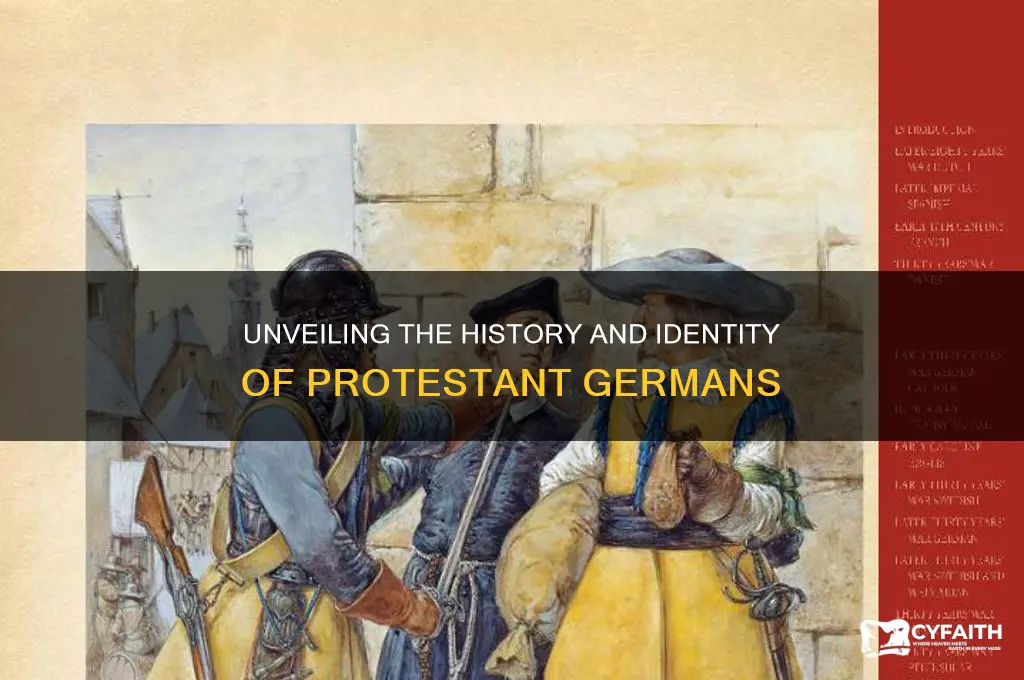who were the protestant germans