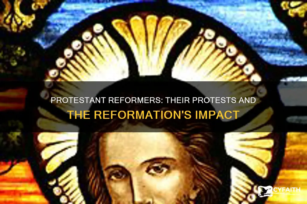 who were the protestant reformers what did they protest