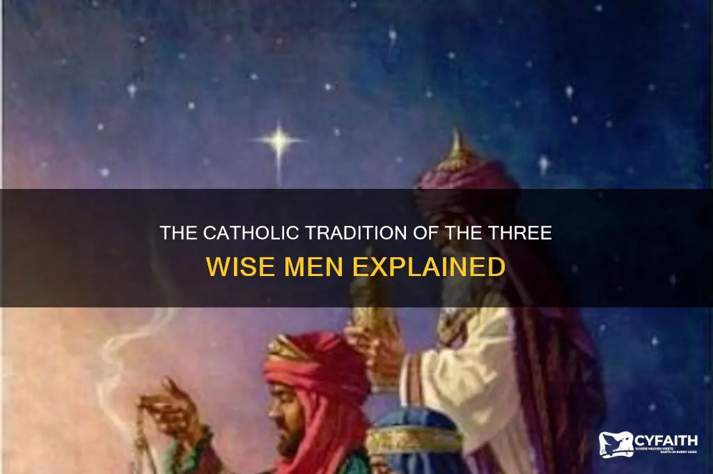 who were the three wise men catholic