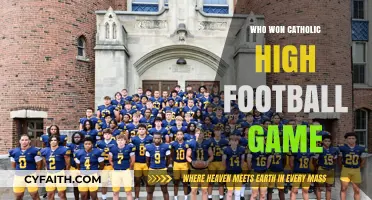 Catholic High Football Game Winner: Who Claimed Victory This Season?