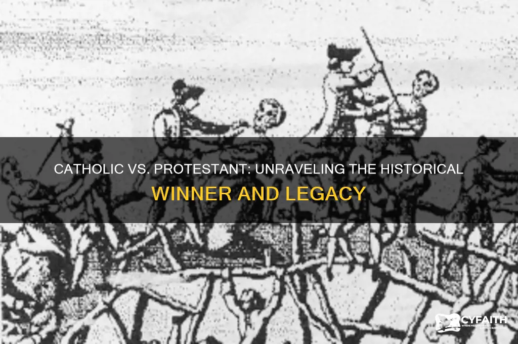 who won catholic protestant