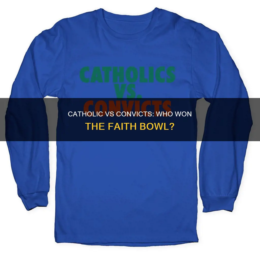 who won catholic vs convicts game