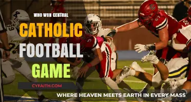 Central Catholic Football Triumph: Who Secured the Victory This Season?