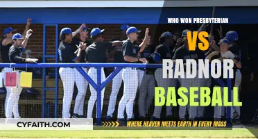 Presbyterian vs Radnor Baseball: Who Clinched the Victory?