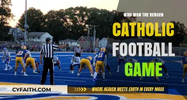 Bergen Catholic Football Triumph: Who Claimed Victory in the Game?