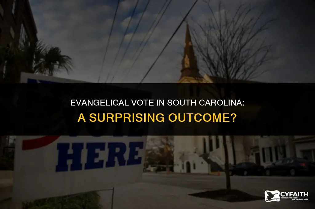 who won the evangelical vote in south carolina
