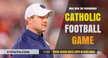 Providence Catholic Football Game: Celebrating the Victorious Team's Triumph