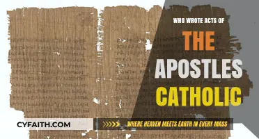 Who Wrote the Acts of the Apostles in Catholic Tradition?