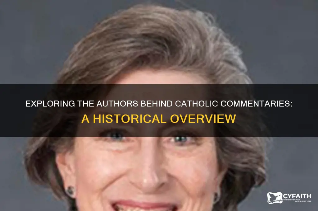 who wrote catholic commentaries