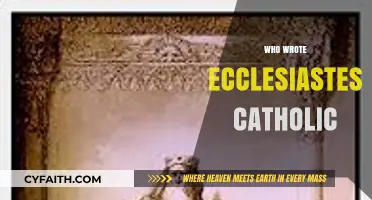 Ecclesiastes Catholic: Unveiling the Author's Identity and Historical Context