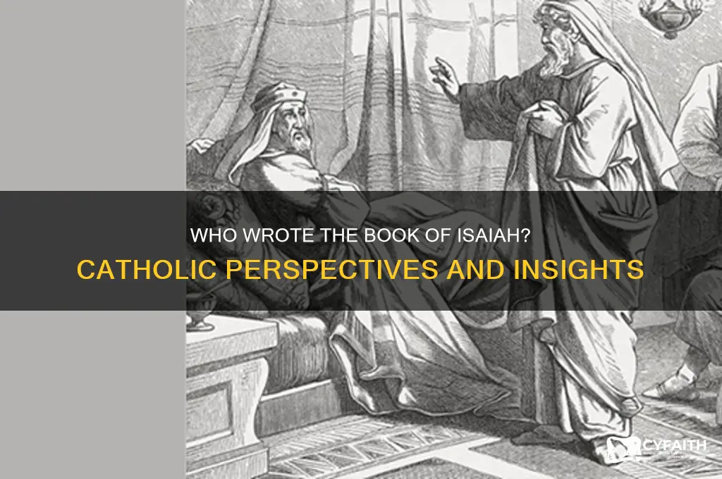 who wrote isaiah catholic