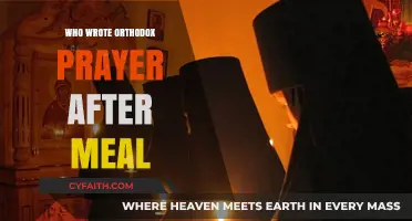 Who Wrote the Orthodox Prayer After Meal: A Historical Insight