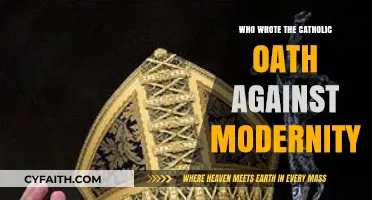 The Catholic Oath Against Modernity: Unveiling Its Author and Legacy