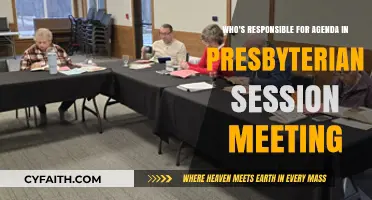 Who Sets the Agenda in Presbyterian Session Meetings? Responsibilities Explained