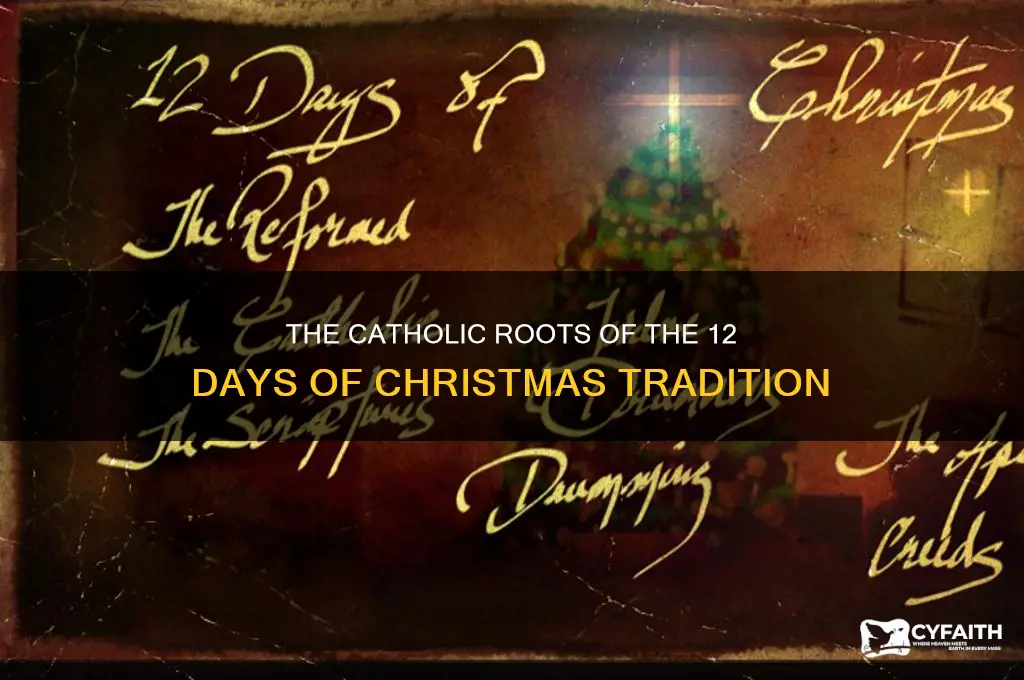why 12 days of christmas catholic