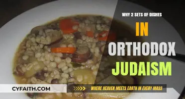 Orthodox Jewish Tradition: The Significance of Separate Meat and Dairy Dishes