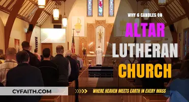 Illuminating Faith: The Significance of Six Candles in Lutheran Worship