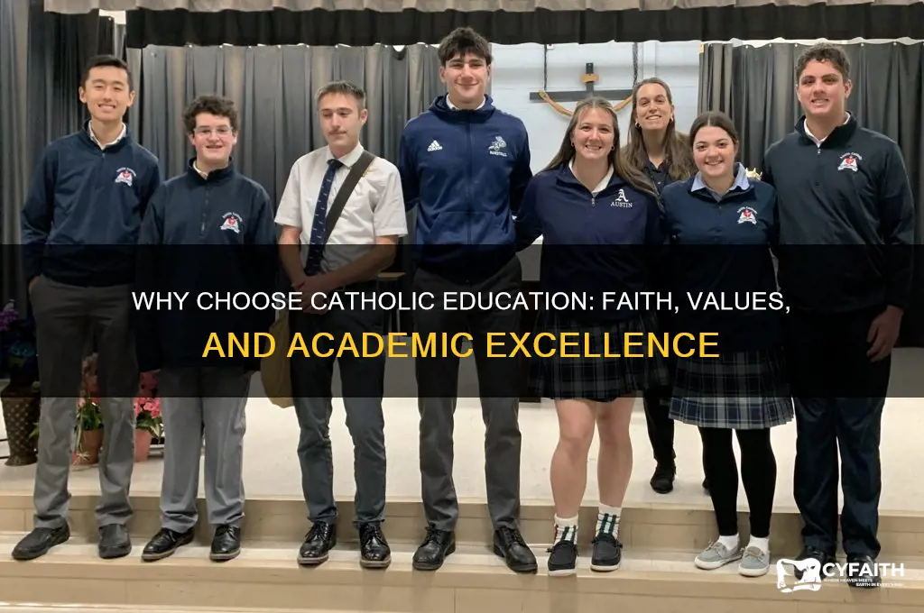 why a catholic education