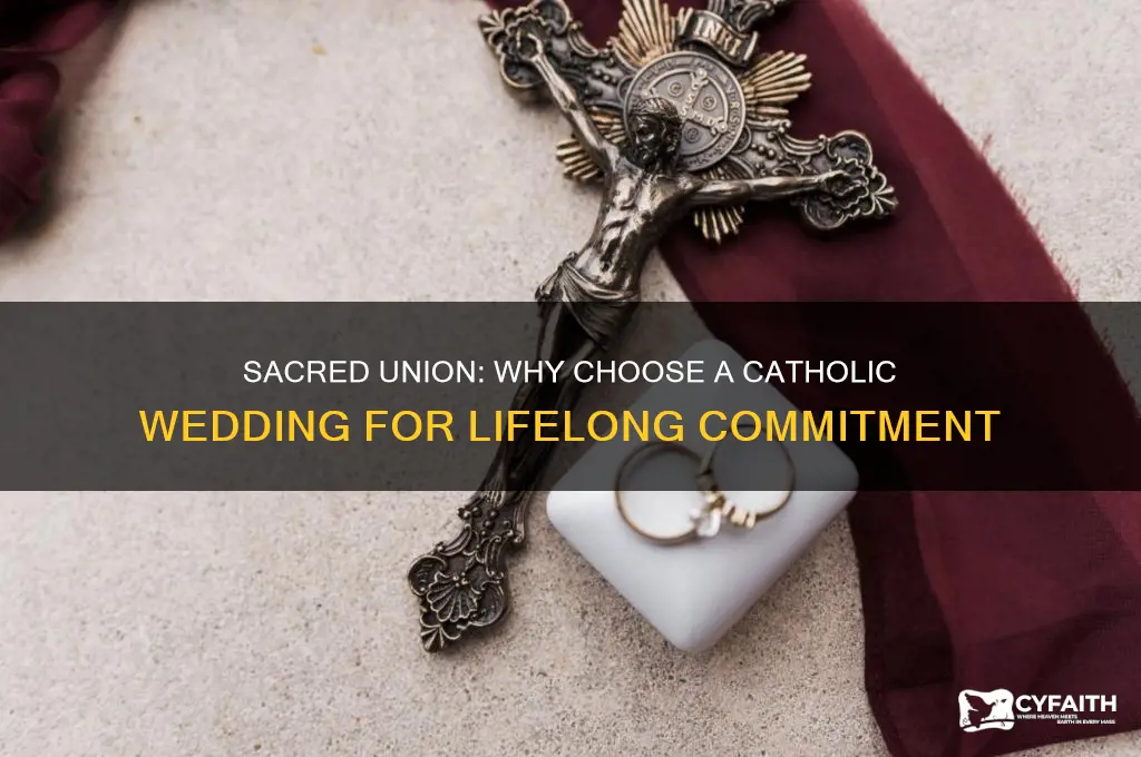 why a catholic wedding