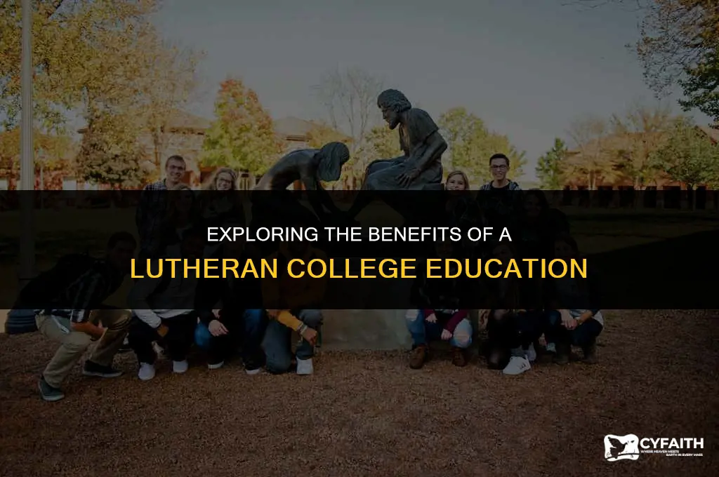 why a lutheran college is good