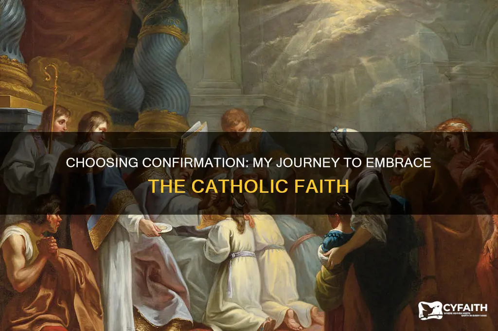 why am i choosing to be confirmed catholic