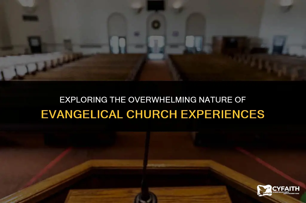 why an evangelical church is too much