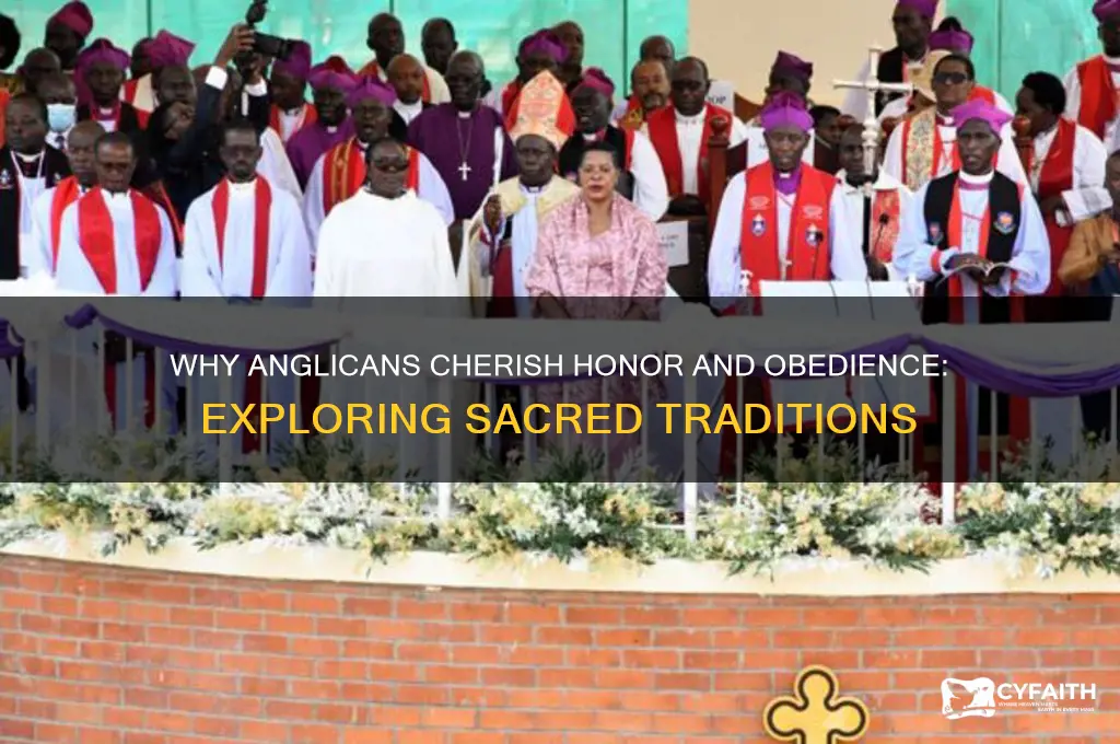why anglican love honor obey