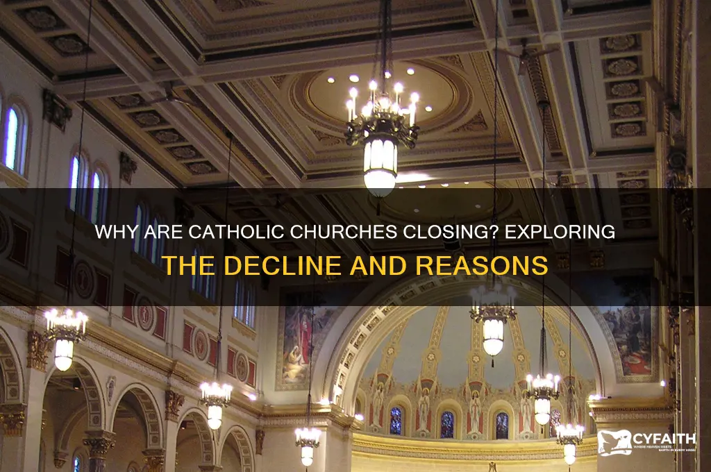 why are all the catholic chirches closed