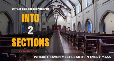 Understanding the Historical Division in Anglican Chapel Seating Arrangements