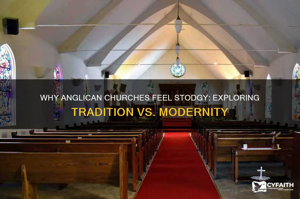 why are anglican churches so stodgy