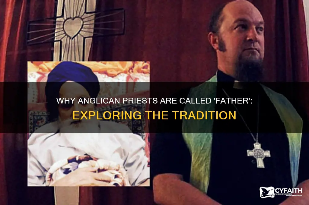 why are anglican priests called father