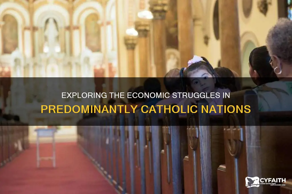 why are catholic countries poor
