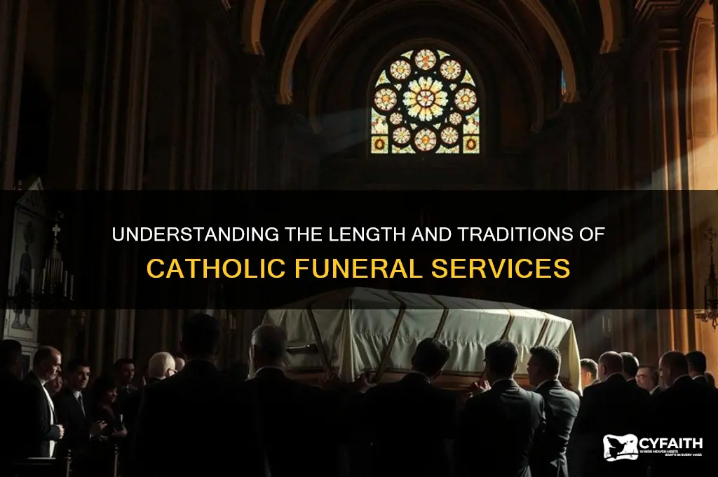 why are catholic funerals so long