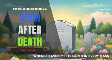 Catholic Funerals: Swift Farewells and Their Reasons