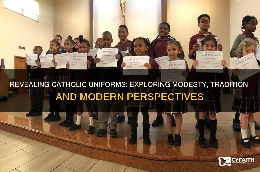 why are catholic uniforms so revealing
