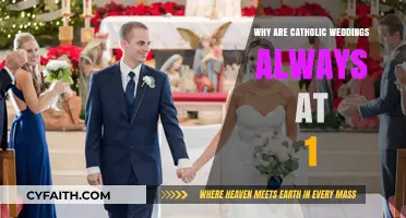 Catholic Weddings at 1 PM: Unveiling the Tradition and Timing