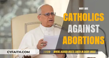 Understanding the Catholic Church's Stance Against Abortion: Beliefs and Reasons